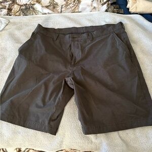 Callaway Men's Charcoal Flat Front Shorts